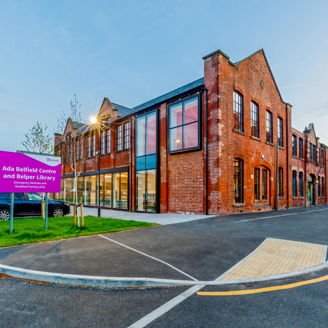 The Ada Belfield Care Centre and Belper Library, Belper, Derbyshire – Derbyshire County Council with Glancy Nicholls Architects