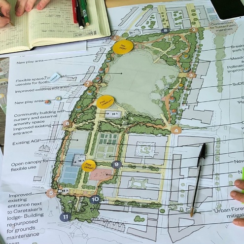 Towards a better deal for Tottenham Hale, Haringey – London Borough of Haringey with Allies and Morrison, Adams and Sutherland, Kinnear Landscape Architects, Levitt Bernstein, Land Use Consultants