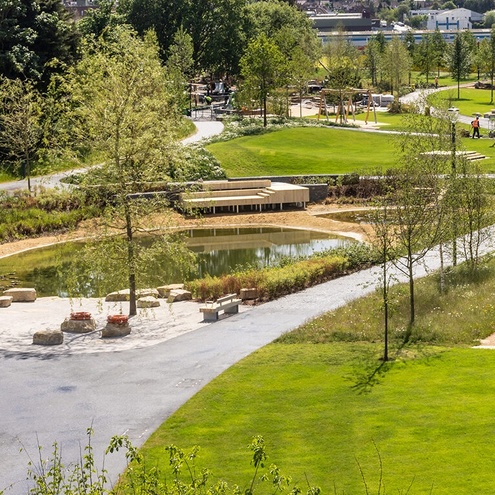 Claremont Park, Brent Cross Town, Barnet – Related Argent with HTA Design, Townshend Landscape Architects, Erect Architecture