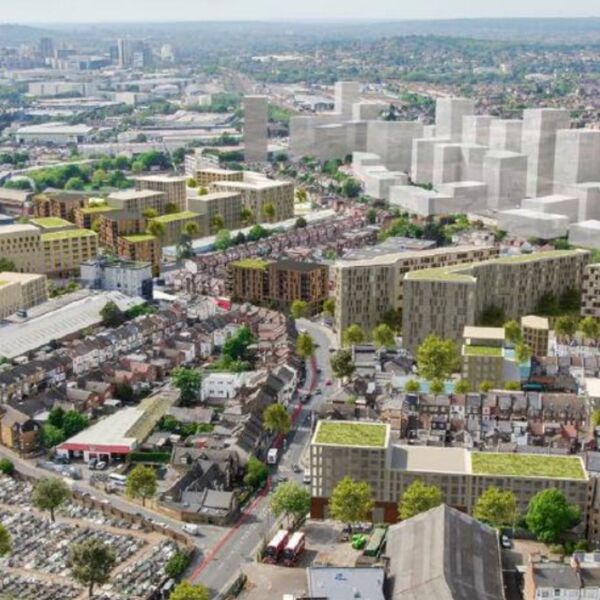 Church End Growth Area, London Borough of Brent, for Brent Council, with Hawkins\Brown and Jan Kattein Architects