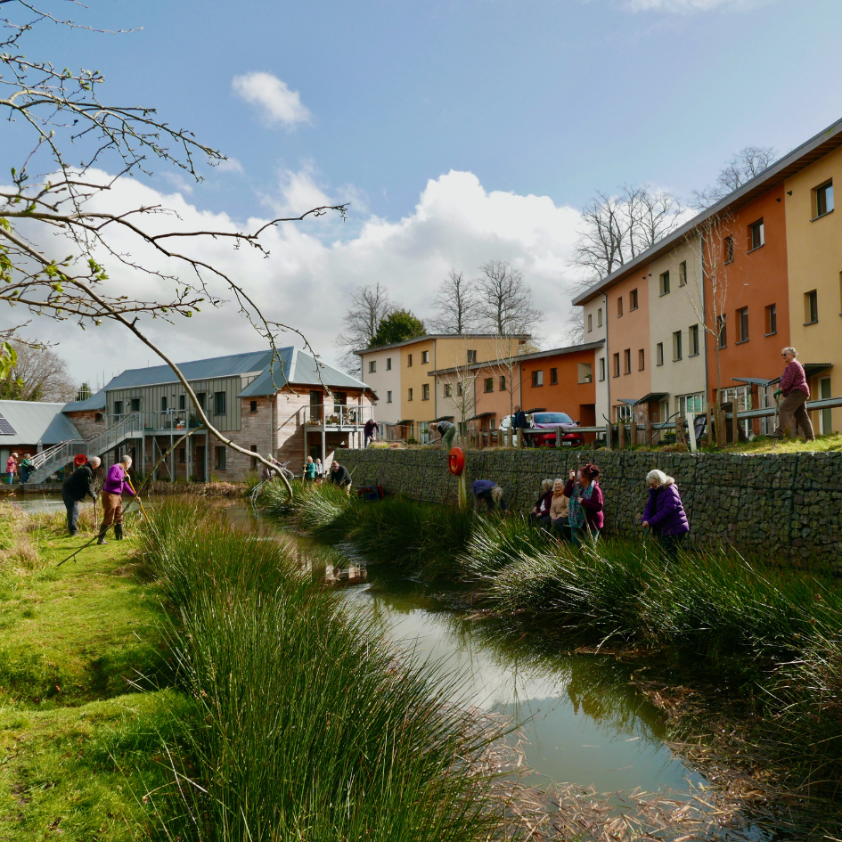 Cannock Mill Cohousing, Colchester for Cannock Mill Cohousing Colchester Ltd with Anne Thorne Architects LLP and Studio Suetake (Millers House)
