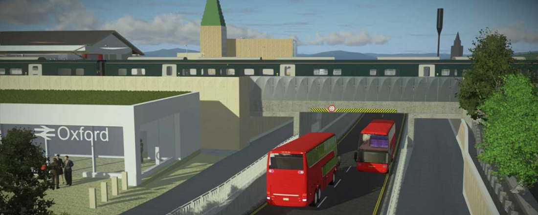 Network Rail seeks architect for redevelopment of Oxford station and surroundings