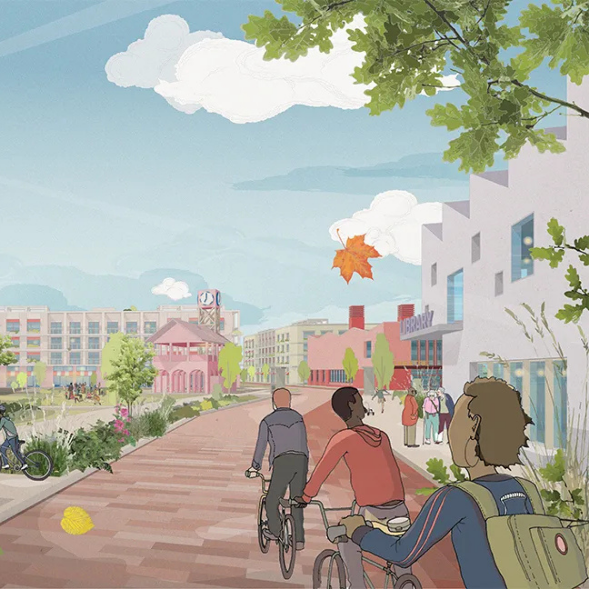 Tendring and Colchester Borders Garden Community, Colchester for Latimer with Haworth Tompkins, Kjellander Sjoberg, Periscope, Exploration Architecture and Stantec