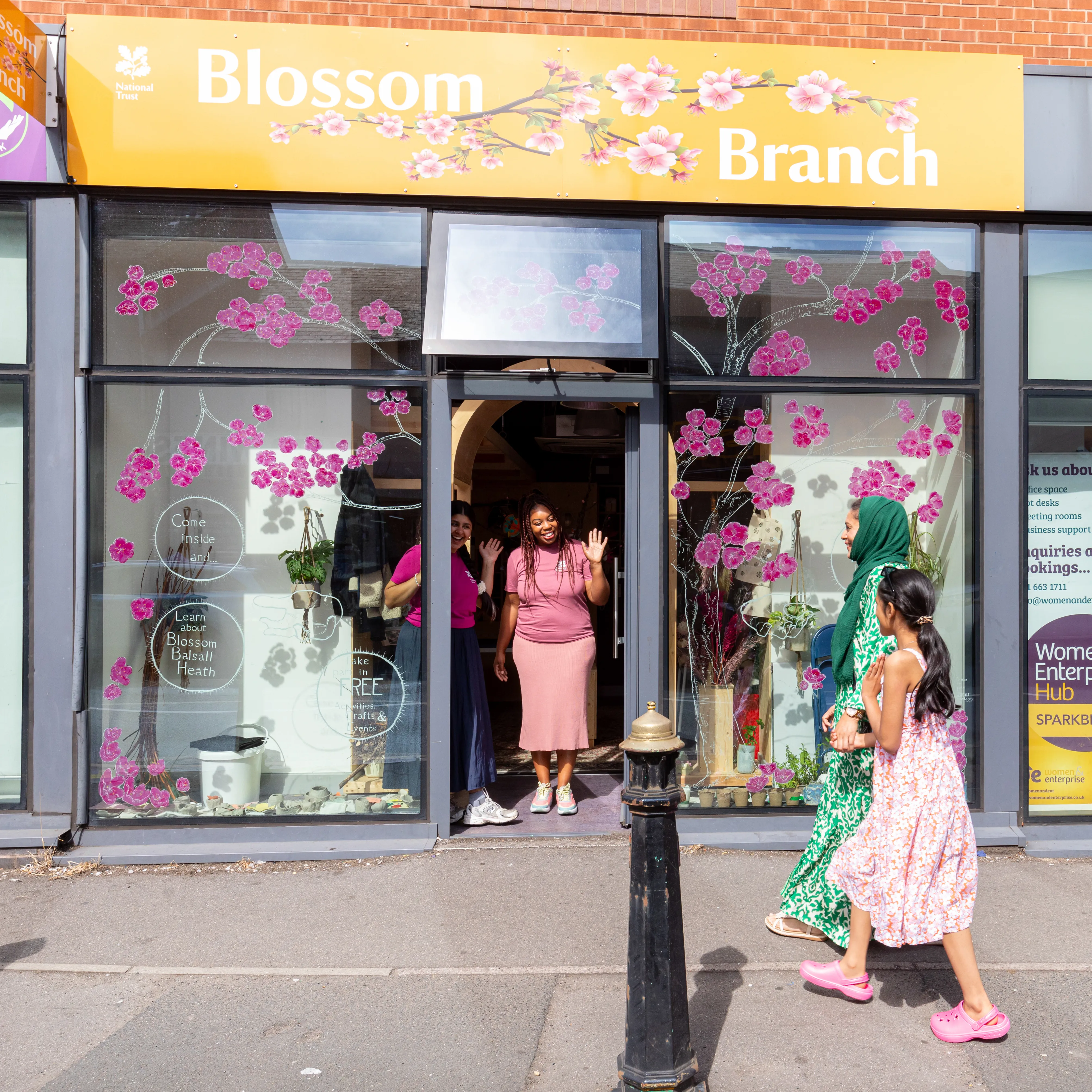 Blossoming Balsall Heath, Birmingham for National Trust with Friction Arts and the iSE