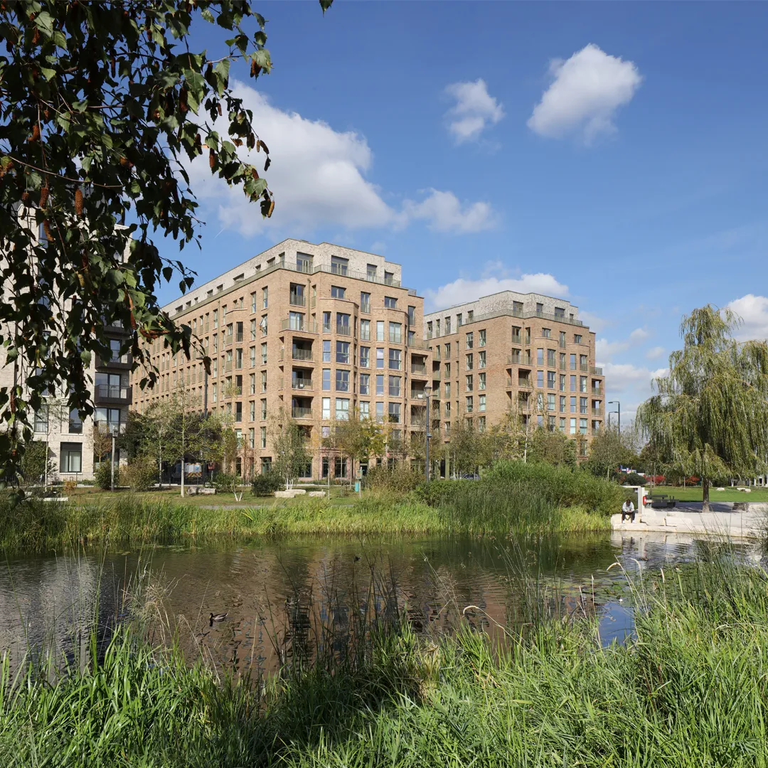 Brent Cross Plot 12 202, London Borough of Barnet for Related Argent and L&Q with Maccreanor Lavington, Whittam Cox Architects, AKTII, Sweco and All Clear
