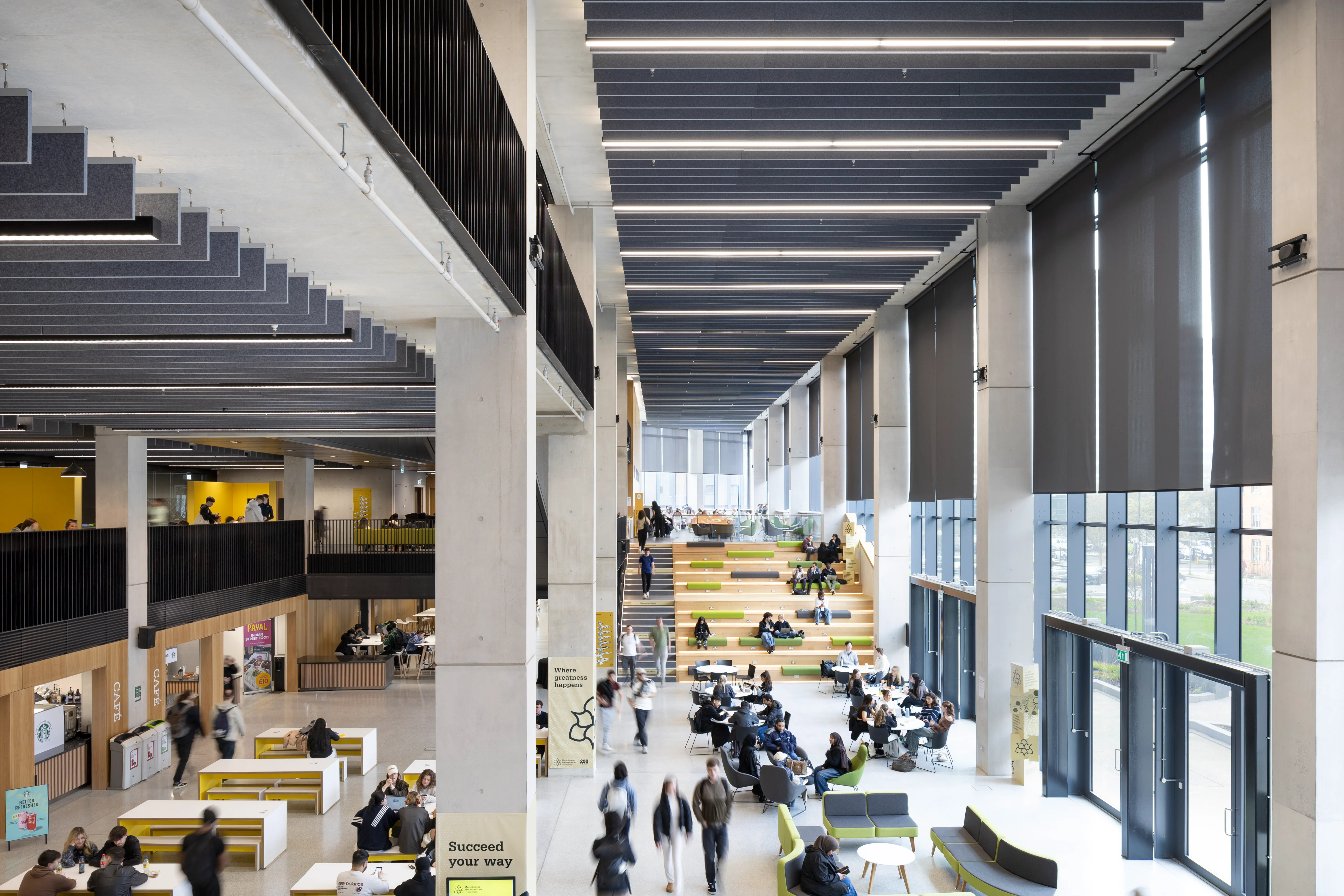 Manchester Metropolitan University, Science and Engineering, Manchester for Manchester Metropolitan University with BDP, 5Plus Architects, Curtins, Hoare Lea, Turley and Gardiner & Theobald