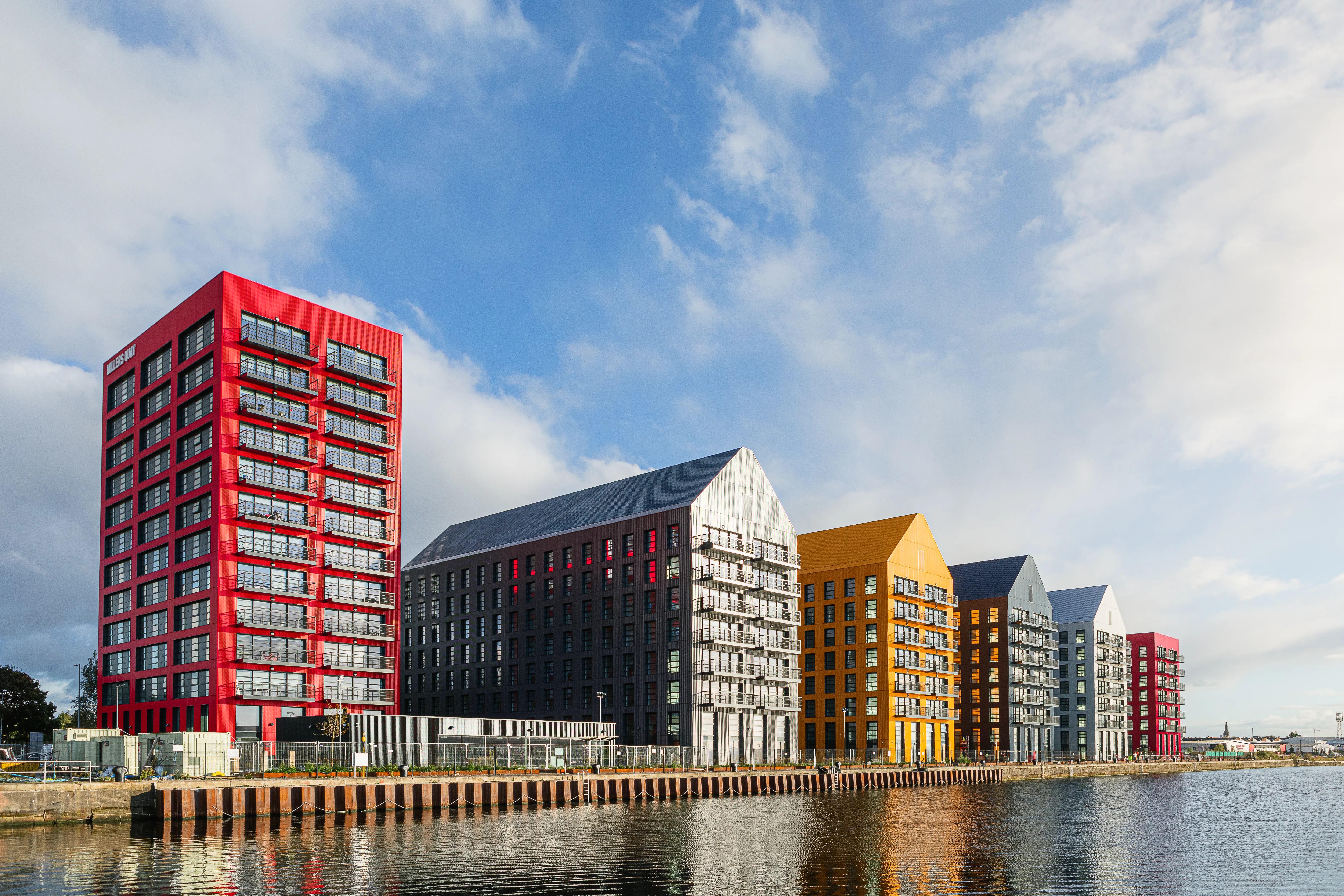 Millers Quay, Wirral for Peel Waters with Howells, Pension Insurance Corporation, Wirral Council, Homes England and GRAHAM