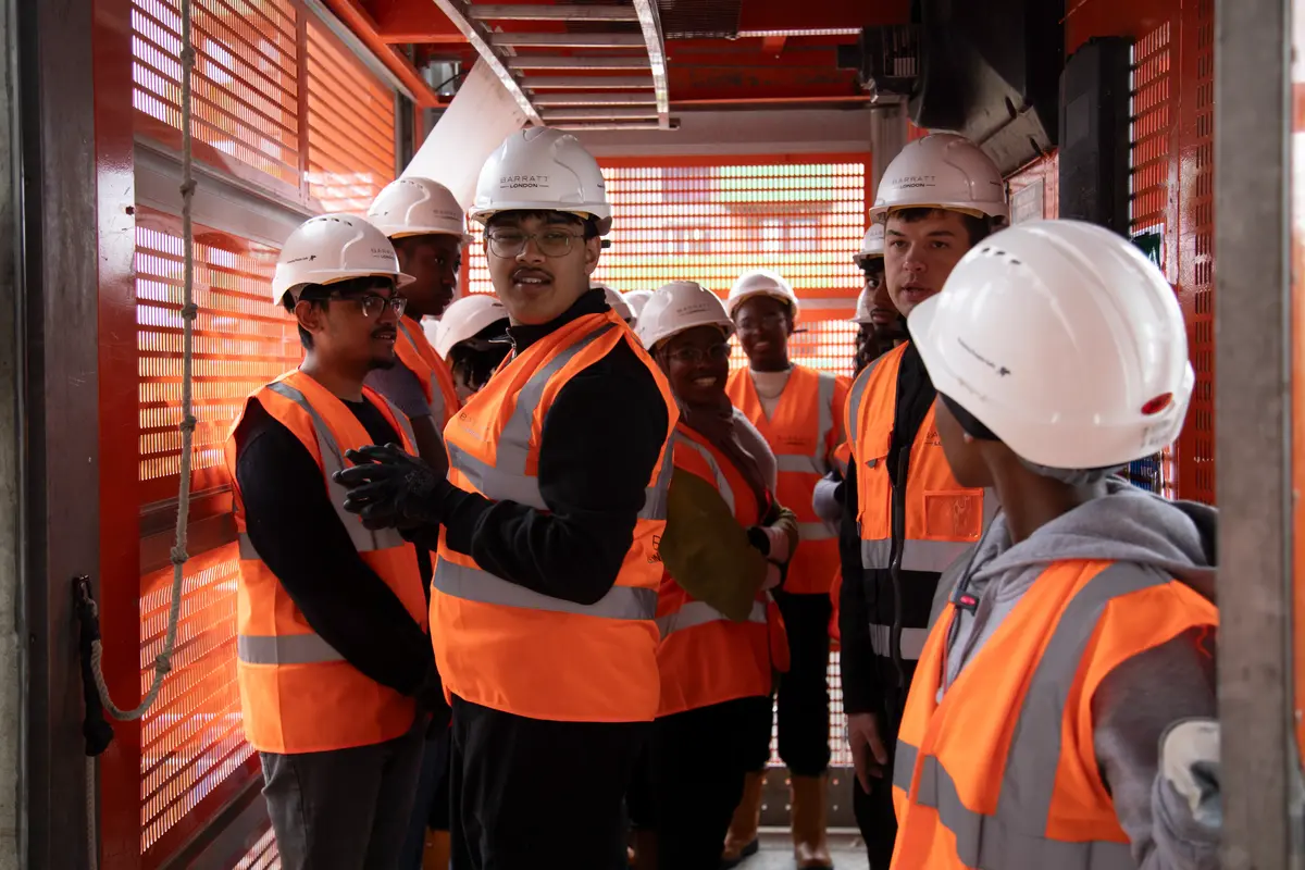 The Educational Engagement Programme, Greater London for Places for London with Barratt London, Fastned, Grainger, Earls Court Development Company, Helical and Construction Youth Trust