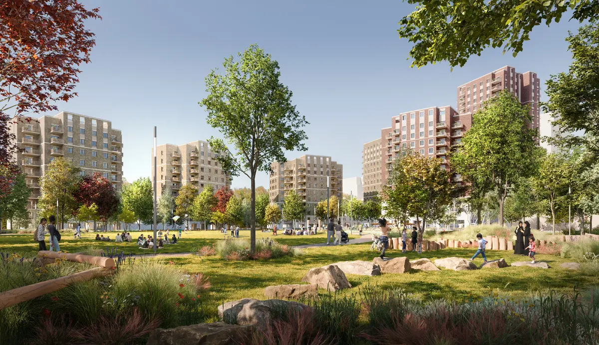 The Teviot Estate Regeneration, London Borough of Tower Hamlets for Teviot LLP a joint venture partnership Poplar HARCA and The Hill Group with BPTW, Outerspace, Lichfields, Meinhardt and Trium