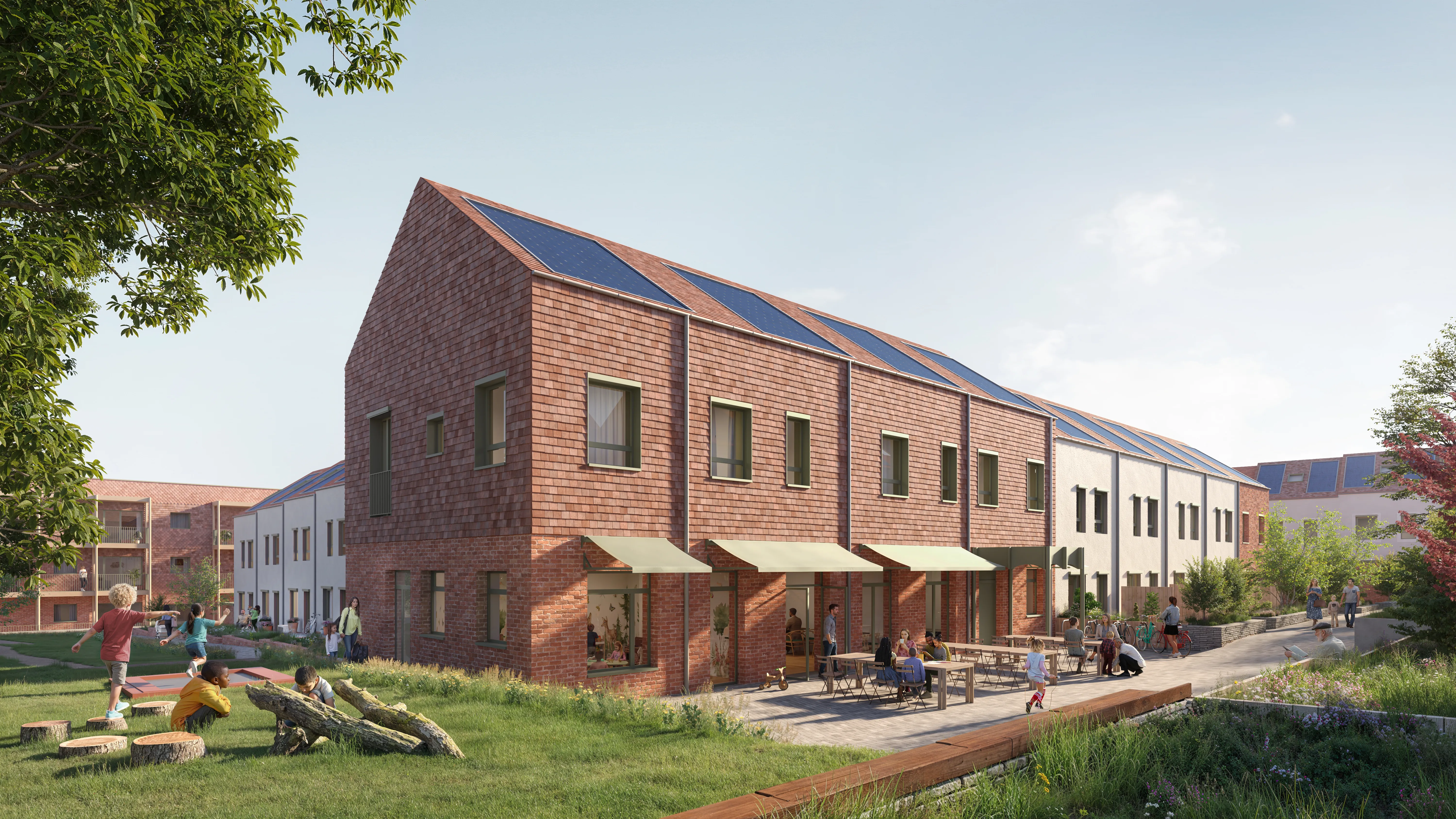 Westwick Row, Hemel Hempstead for The Crown Estate and TOWN with David Lock Associates, Periscope, Mole, Archio, David Lock Associates